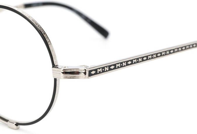 Matsuda Bril met rond montuur Metallic