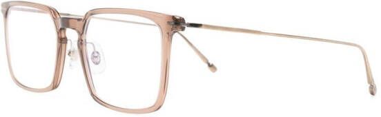 Matsuda Bril met vierkant montuur Beige
