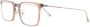 Matsuda Bril met vierkant montuur Beige - Thumbnail 2