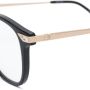 Matsuda round brushed metal glasses Zwart - Thumbnail 3