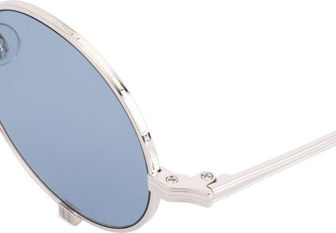 Matsuda round frame sunglasses Blauw
