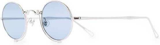 Matsuda Zonnebril met rond montuur Blauw