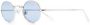 Matsuda Zonnebril met rond montuur Blauw - Thumbnail 2