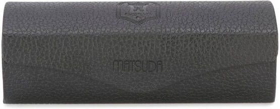 Matsuda Zonnebril met rond montuur Goud
