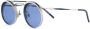 Matsuda zonnebril met rond montuur Metallic - Thumbnail 2