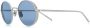 Matsuda Zonnebril met rond montuur Metallic - Thumbnail 2