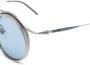 Matsuda Zonnebril met rond montuur Zilver - Thumbnail 3