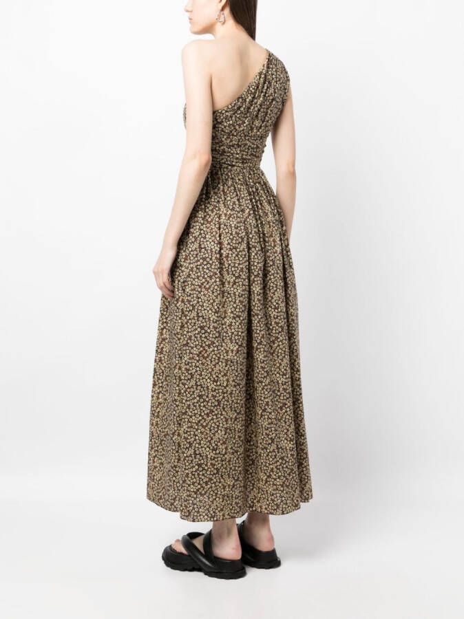 Matteau Asymmetrische jurk Bruin