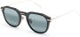 Maui Jim Alika zonnebril met geometrisch montuur Zwart - Thumbnail 2