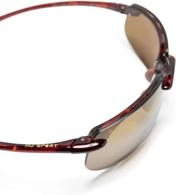 Maui Jim Banyans zonnebril zonder montuur Bruin