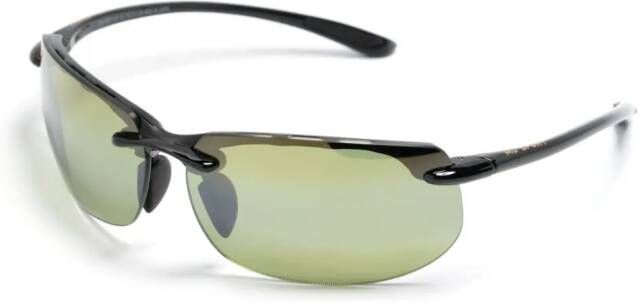 Maui Jim Banyans zonnebril zonder montuur Zwart
