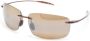 Maui Jim Zonnebril met rechthoekig montuur Bruin - Thumbnail 2