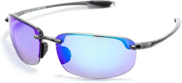 Maui Jim Hookipa zonnebril met rechthoekig montuur Grijs