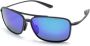 Maui Jim Kaupo Gap zonnebril met vierkant montuur Blauw - Thumbnail 2