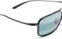 Maui Jim Zonnebril met vierkant montuur Zwart - Thumbnail 3