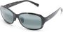 Maui Jim Zonnebril met rechthoekig montuur Zwart - Thumbnail 2