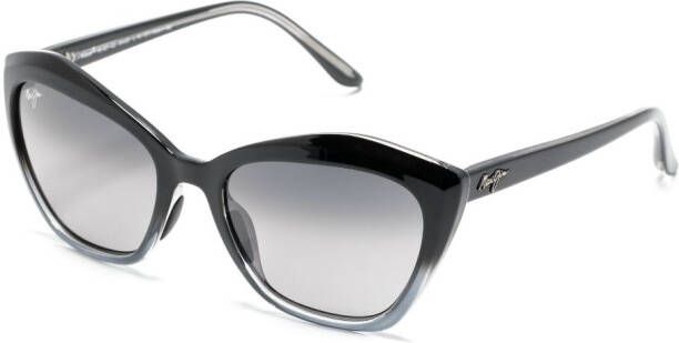 Maui Jim Lotus zonnebril met ombré-effect Zwart