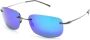 Maui Jim Ohai zonnebril met vierkant montuur Zwart - Thumbnail 2