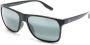 Maui Jim Pailolo zonnebril met vierkant montuur Zwart - Thumbnail 2