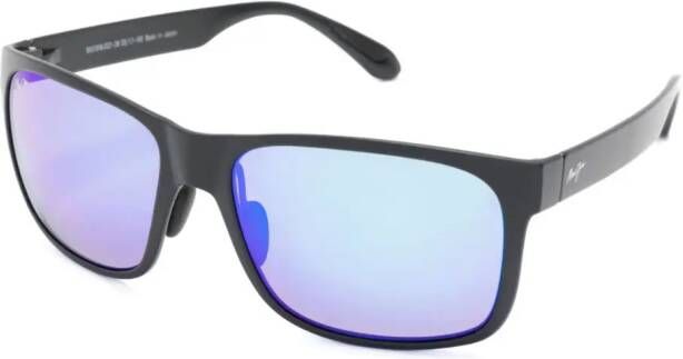 Maui Jim Red Sands zonnebril met vierkant montuur Zwart