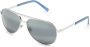 Maui Jim Seacliff zonnebril met piloten montuur Zilver - Thumbnail 2