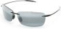 Maui Jim Zonnebril met rechthoekig montuur Zwart - Thumbnail 2