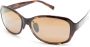 Maui Jim Zonnebril met rechthoekig montuur Bruin - Thumbnail 2
