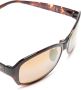 Maui Jim Zonnebril met rechthoekig montuur Bruin - Thumbnail 3