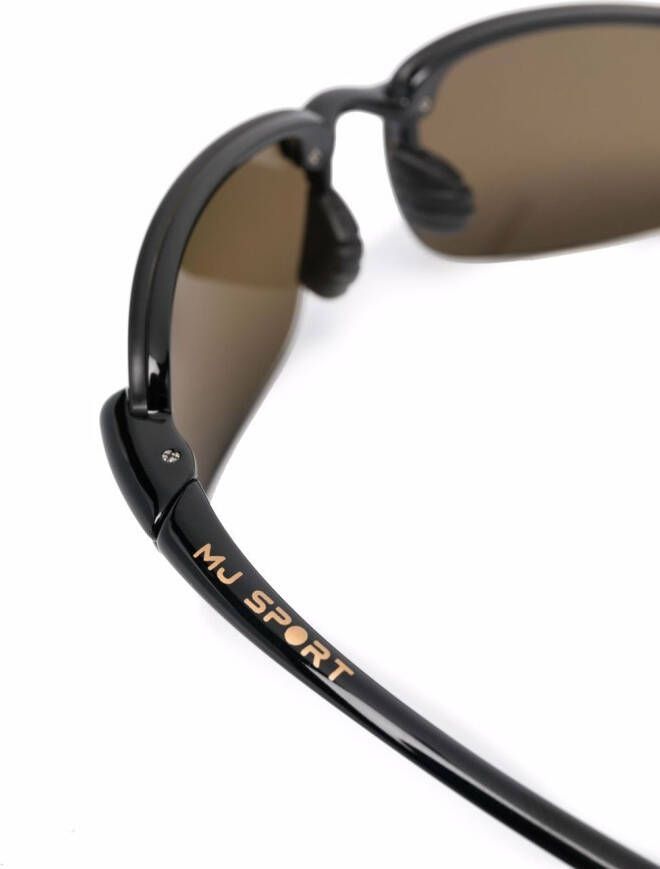 Maui Jim Zonnebril met cat-eye montuur Zwart