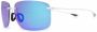 Maui Jim Zonnebril met vierkant montuur Blauw - Thumbnail 2