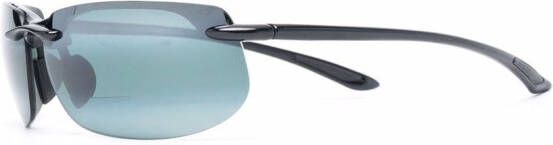 Maui Jim Zonnebril met vierkant montuur Grijs