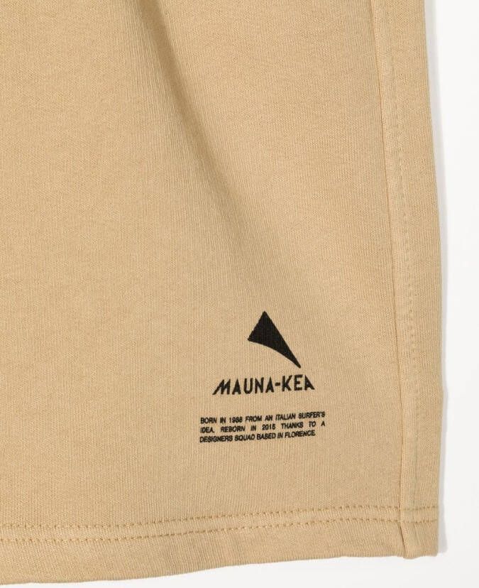 Mauna Kea Bermuda shorts met logoprint Beige