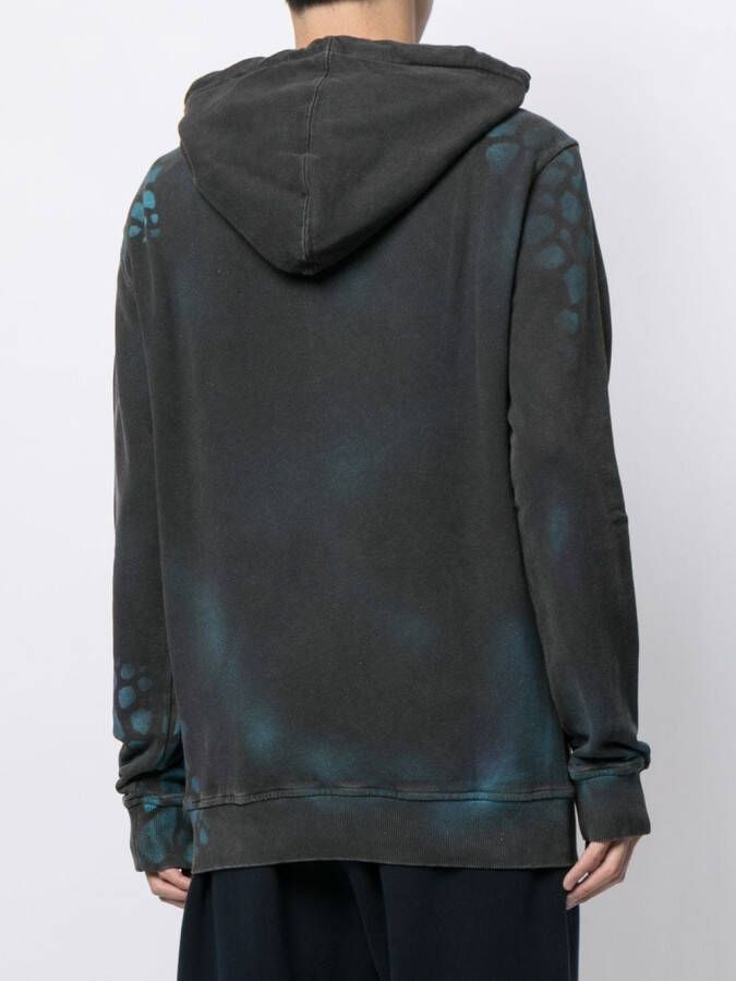 Mauna Kea Hoodie met print Zwart