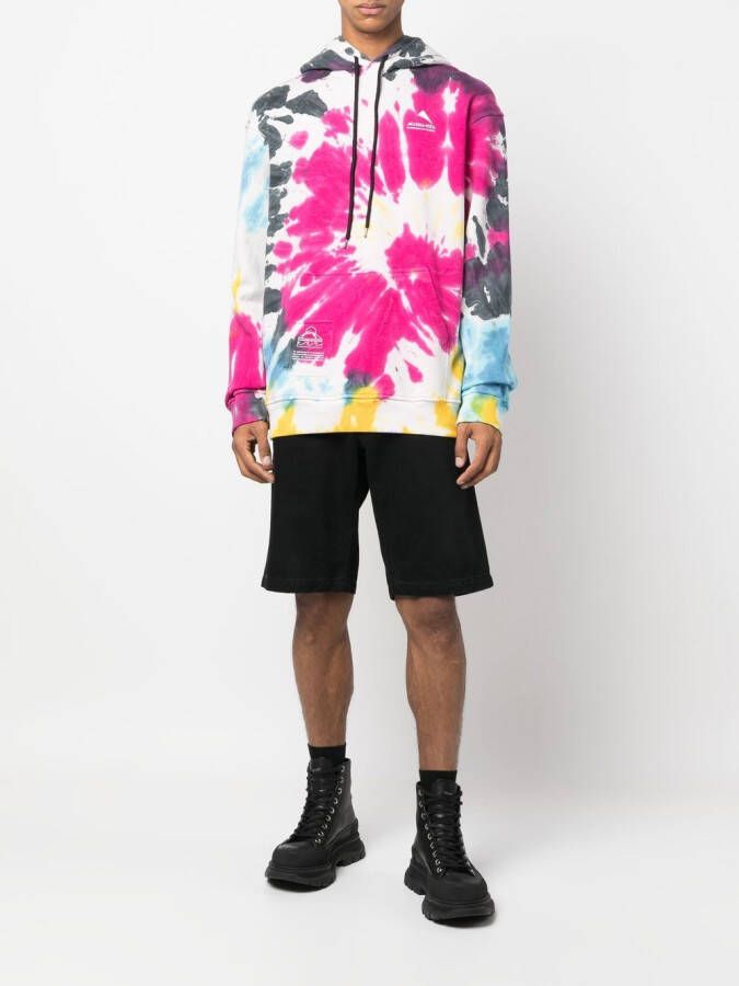 Mauna Kea Hoodie met tie-dye print Roze