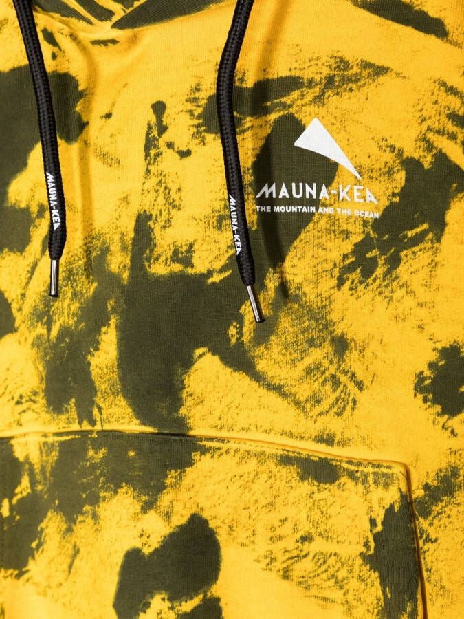 Mauna Kea Hoodie met tie-dye print Veelkleurig