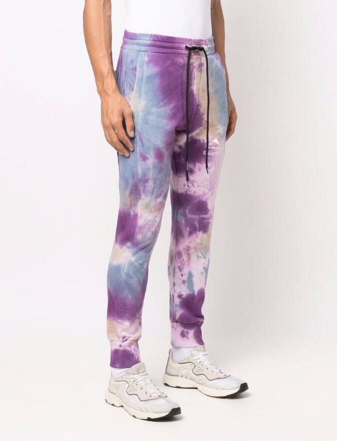 Mauna Kea Joggingbroek met tie-dye print Paars