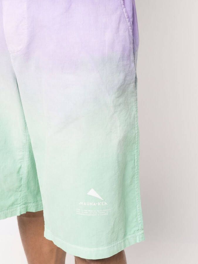 Mauna Kea Ombré joggingshorts Groen