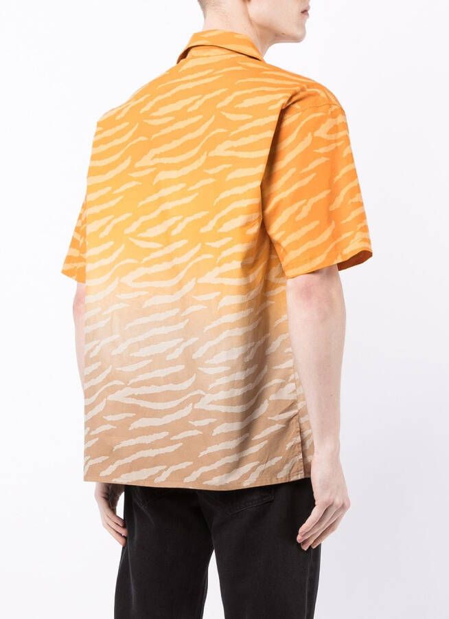 Mauna Kea Overhemd met logoprint Oranje