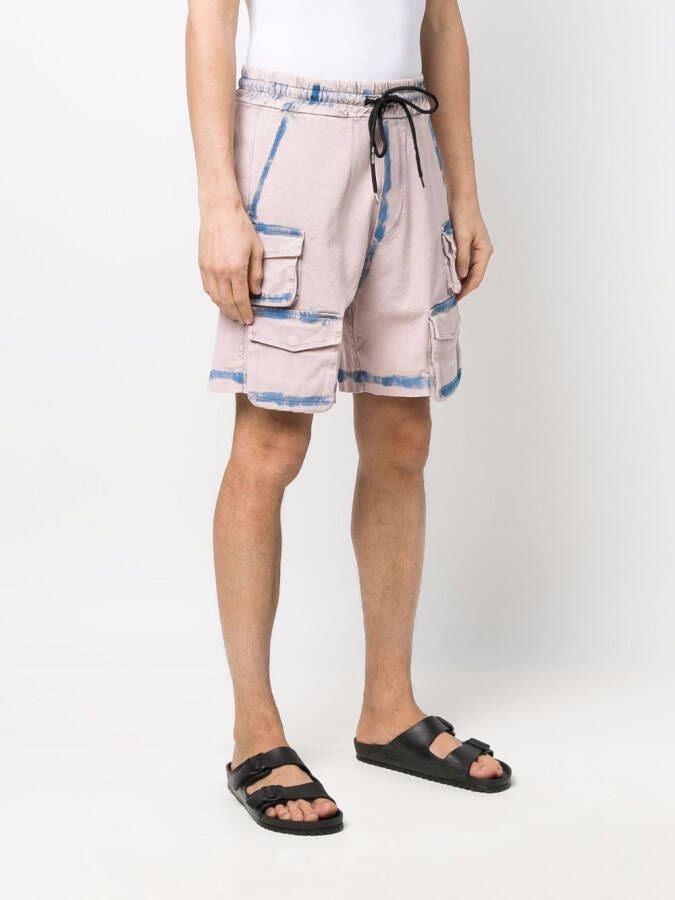 Mauna Kea Shorts met tie-dye print Roze