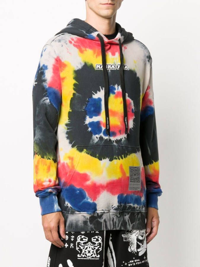 Mauna Kea Sweater met tie-dye print Zwart