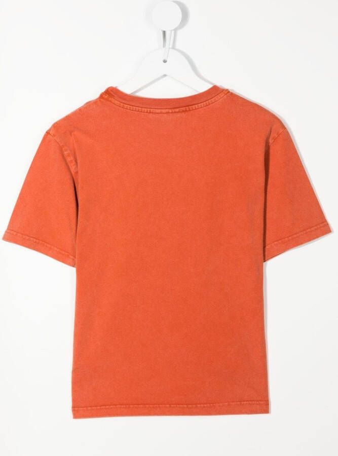 Mauna Kea T-shirt met grafische print Oranje
