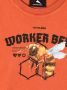Mauna Kea T-shirt met grafische print Oranje - Thumbnail 3