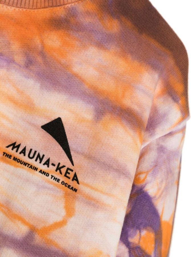 Mauna Kea Sweater met tie-dye print Veelkleurig