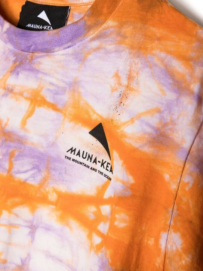 Mauna Kea T-shirt met tie-dye print Veelkleurig