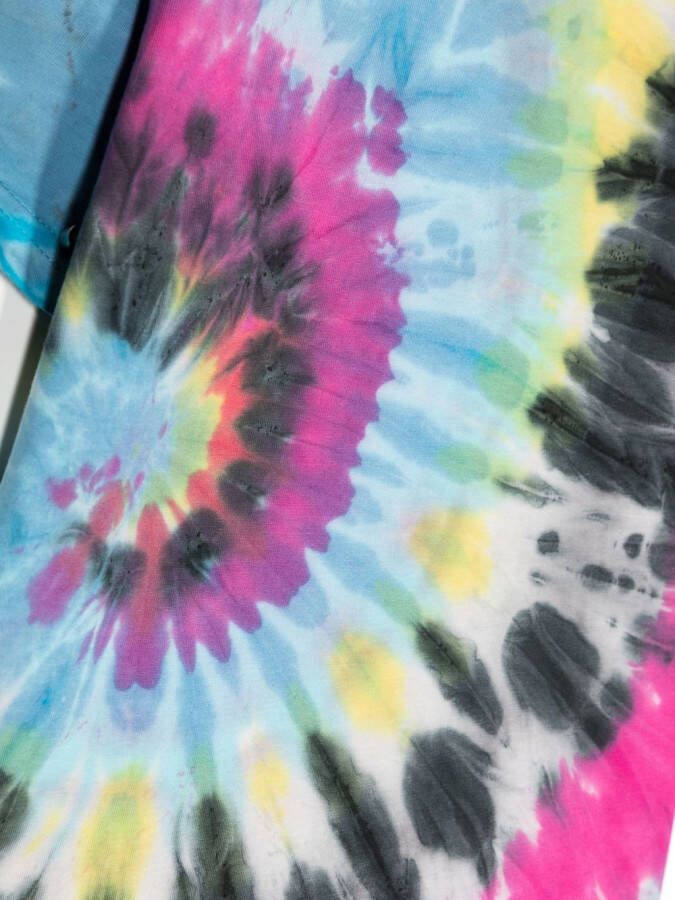 Mauna Kea T-shirt met tie-dye print Grijs