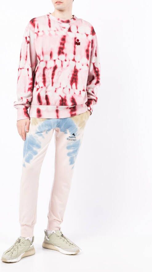 Mauna Kea Trainingsbroek met tie-dye print Bruin
