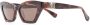 Max Mara Eyewear Zonnebril met cat-eye montuur Bruin - Thumbnail 2
