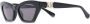 Max Mara Eyewear Zonnebril met cat-eye montuur Zwart - Thumbnail 2