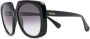 Max Mara Eyewear Zonnebril met logoprint Zwart - Thumbnail 2