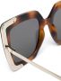 Max Mara Eyewear Zonnebril met oversized montuur Bruin - Thumbnail 3